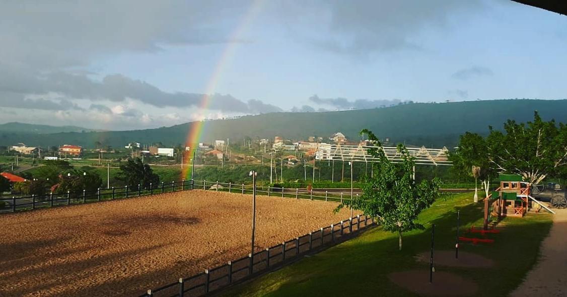 格拉瓦塔Flat Fazenda Monte Castelo-Ao Lado Da Piscina公寓 外观 照片